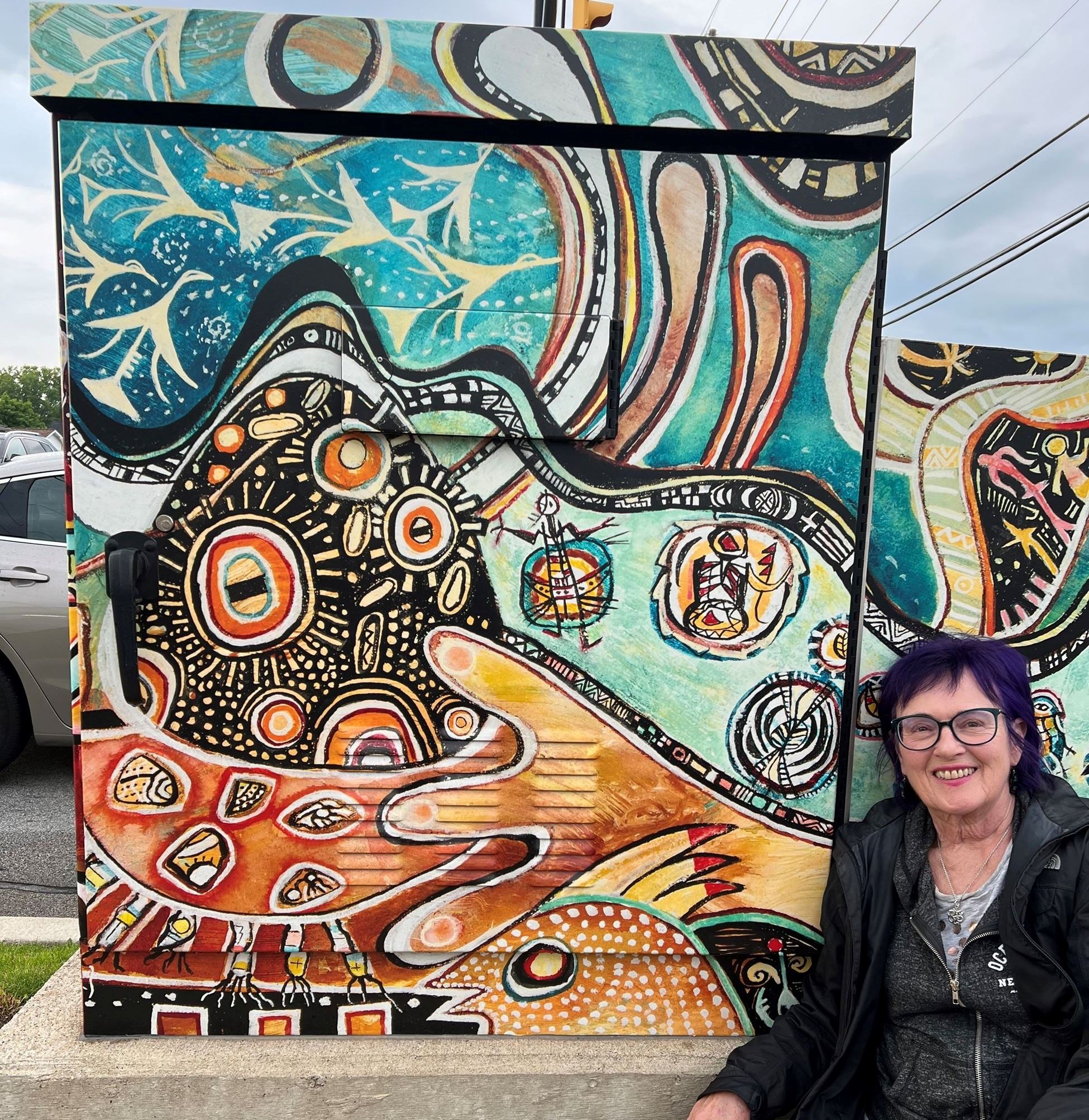 Dorothy Graden utility box art