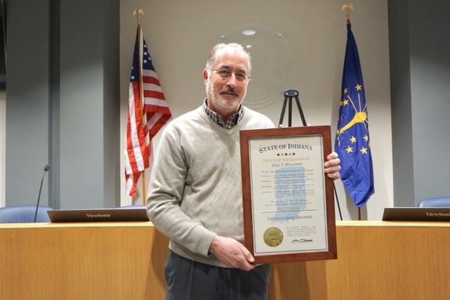 Bill Oeding-Distinguished Hoosier Award