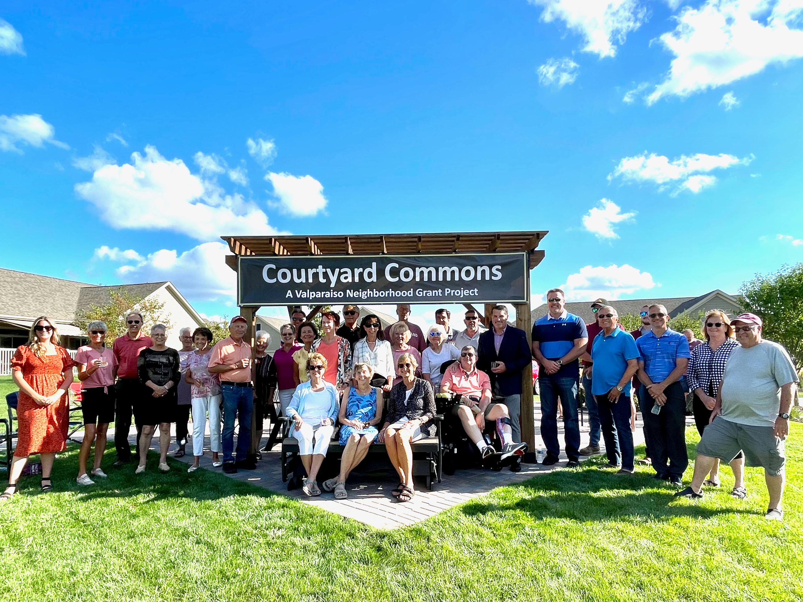 Courtyards at Pepper Creek Neighborhood Improvement grant
