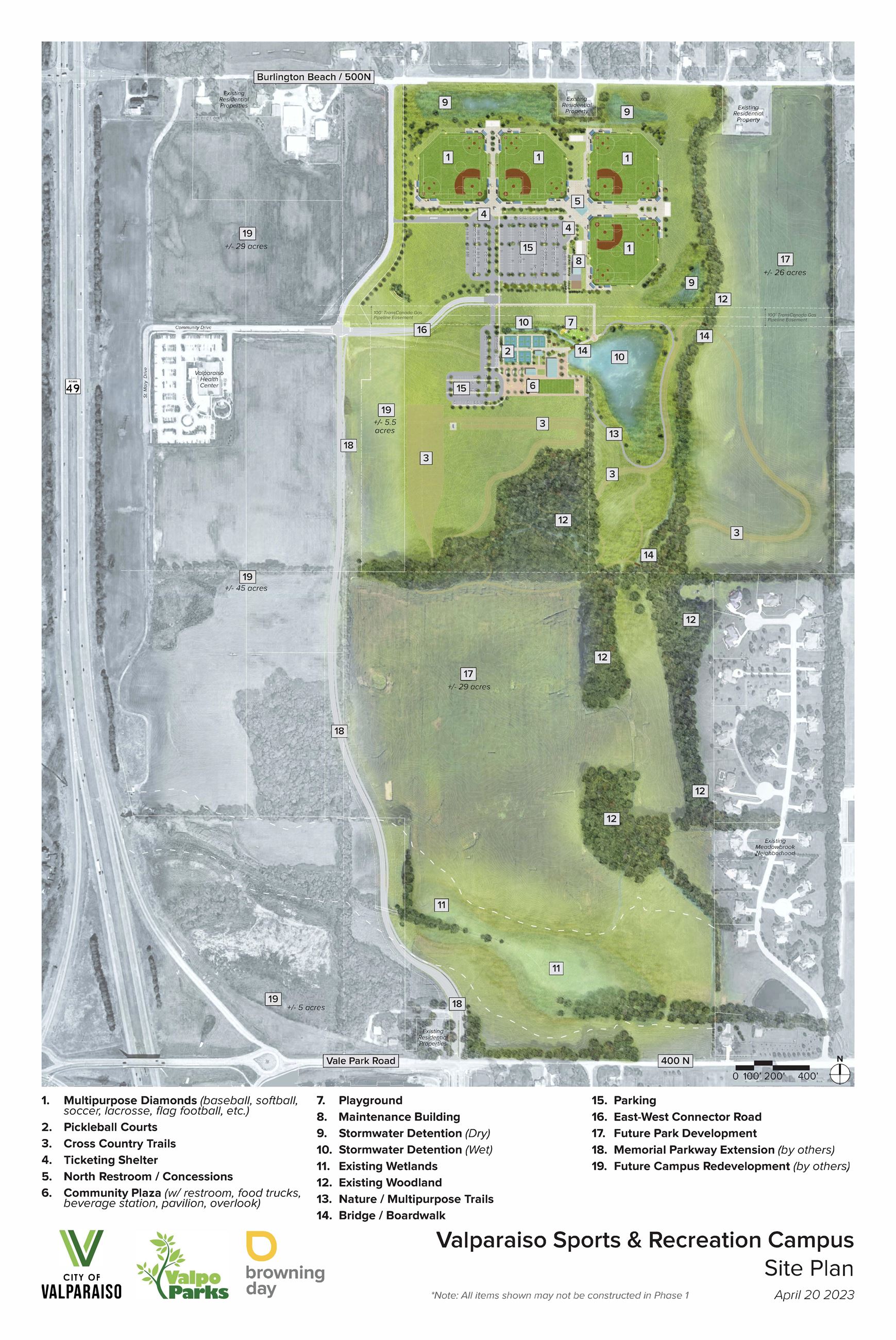 Valpo Sports  Rec Campus