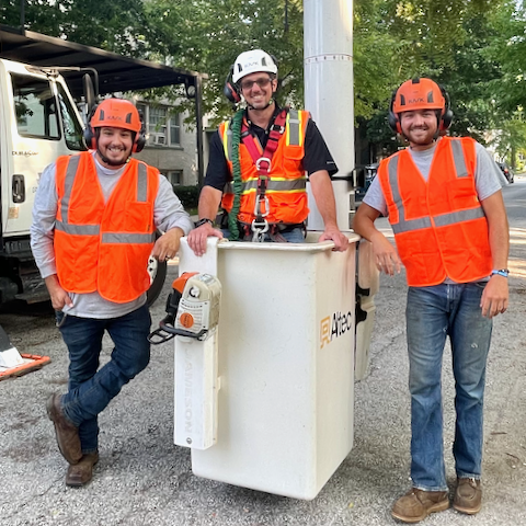 Arborists Santos, McBain, Mayer