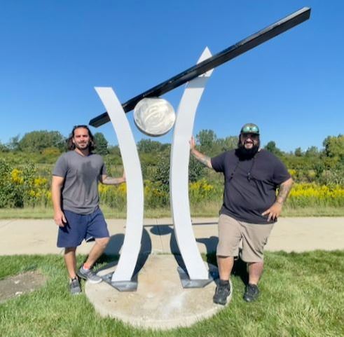 Art Walk 2023 Greg and Alex Mendez