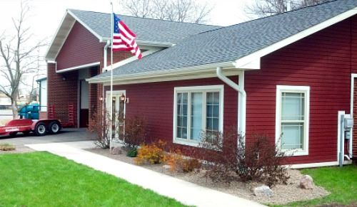 VFD Conference and Training Center - North Side of Building